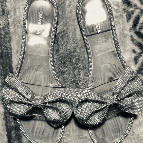 Vero Moda Shoes - Rhinestone Slides
